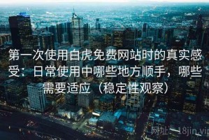 第一次使用白虎免费网站时的真实感受：日常使用中哪些地方顺手，哪些需要适应（稳定性观察）