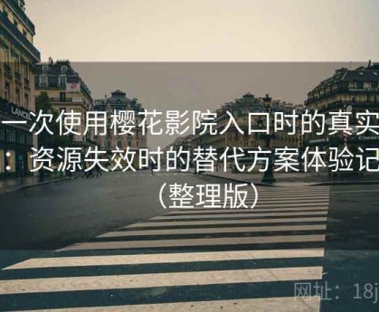 第一次使用樱花影院入口时的真实感受：资源失效时的替代方案体验记录（整理版）