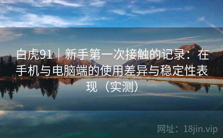 白虎91|新手第一次接触的记录:在手机与电脑端的使用差异与稳定性表现(实测) 白虎91|新手第一次接触的记录:在手机与电脑端的使用差异与稳定性表现(实测)