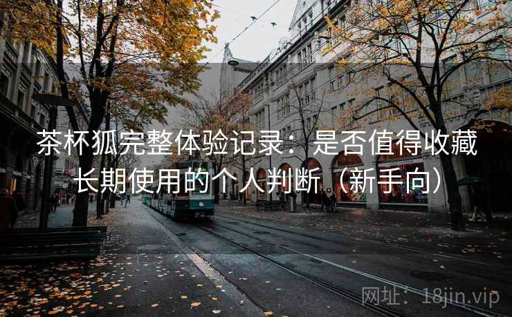 茶杯狐完整体验记录:是否值得收藏长期使用的个人判断(新手向) 茶杯狐完整体验记录:是否值得收藏长期使用的个人判断(新手向)